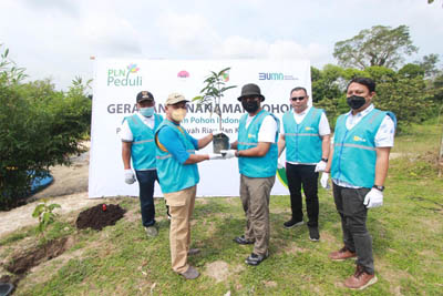 Hari Menanam Pohon Indonesia 2021, PLN Tanam 7.820 Pohon di Sekitar Pembangkit